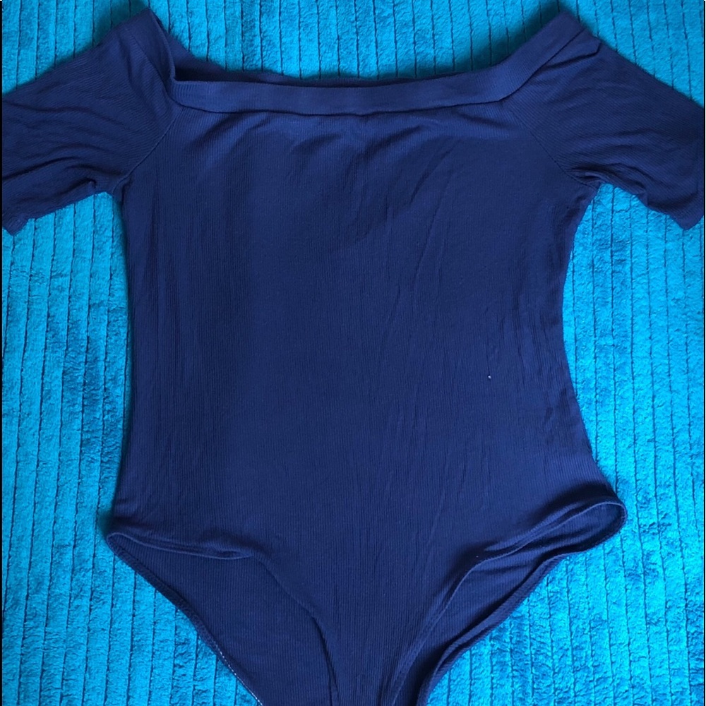 Off the shoulder body suit